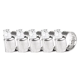 04580 Clema cu surub 5pcs. 8-16mm/9mm W2 metal