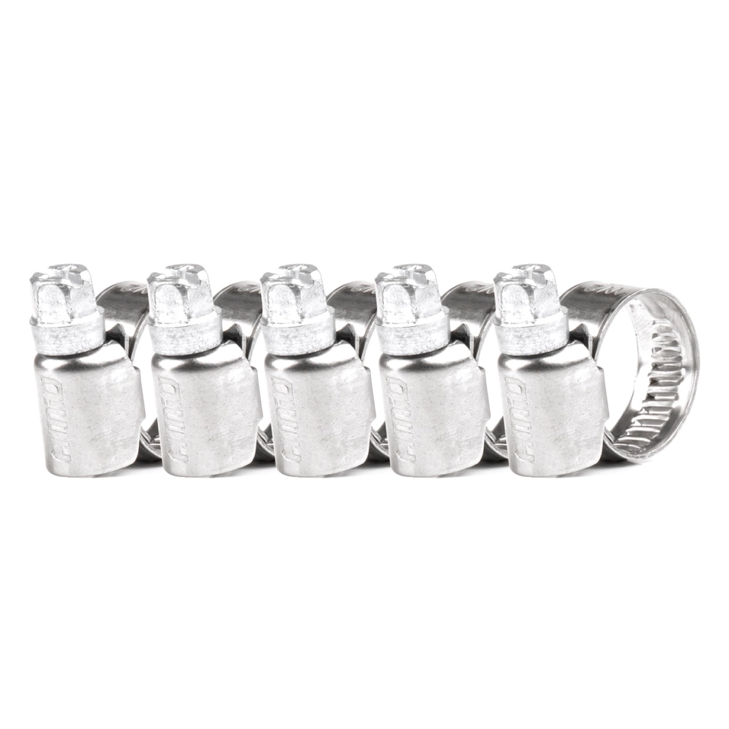 04580 Clema cu surub 5pcs. 8-16mm/9mm W2 metal