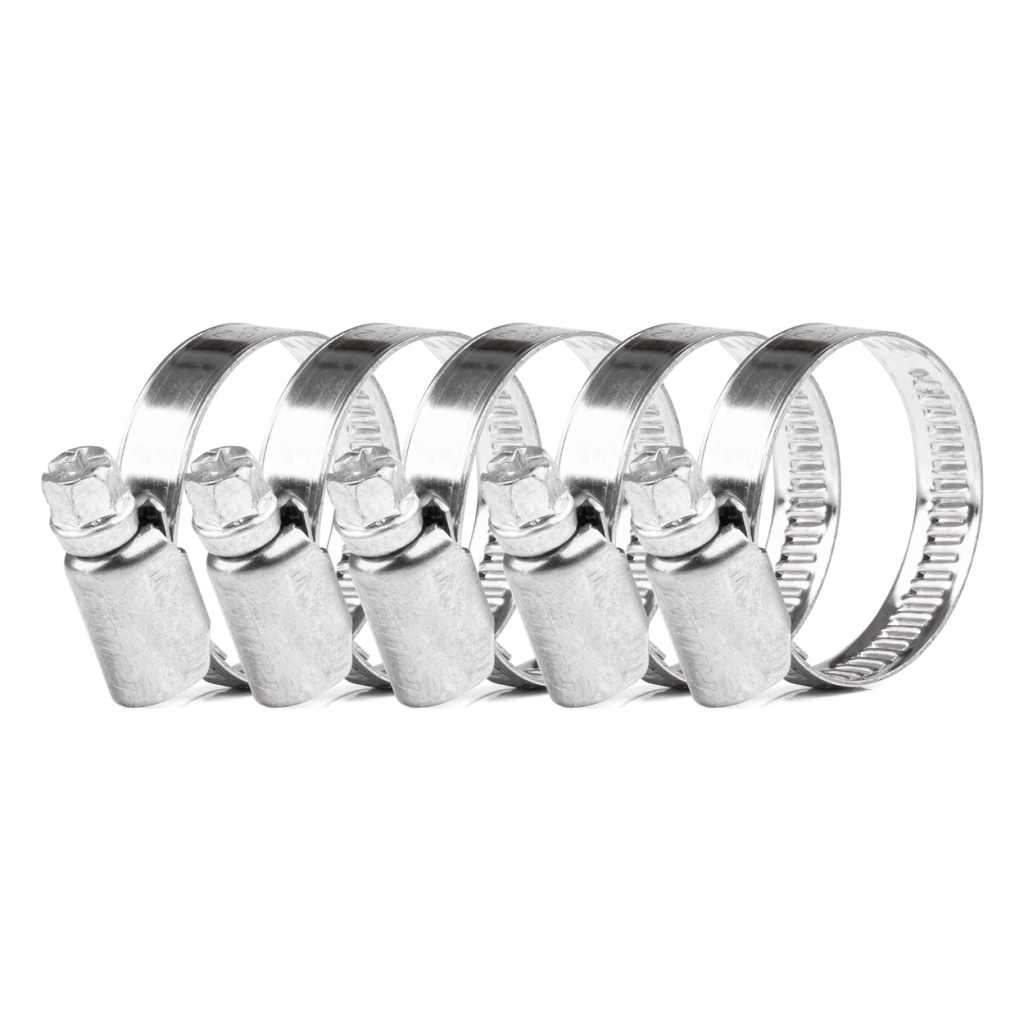 04583 Clema cu surub 5pcs. 20-32mm/9mm W2 metal