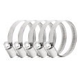 04587 Clema cu surub 5pcs. 32-50mm/9mm W2 metal