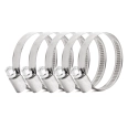 04587 Clema cu surub 5pcs. 32-50mm/9mm W2 metal