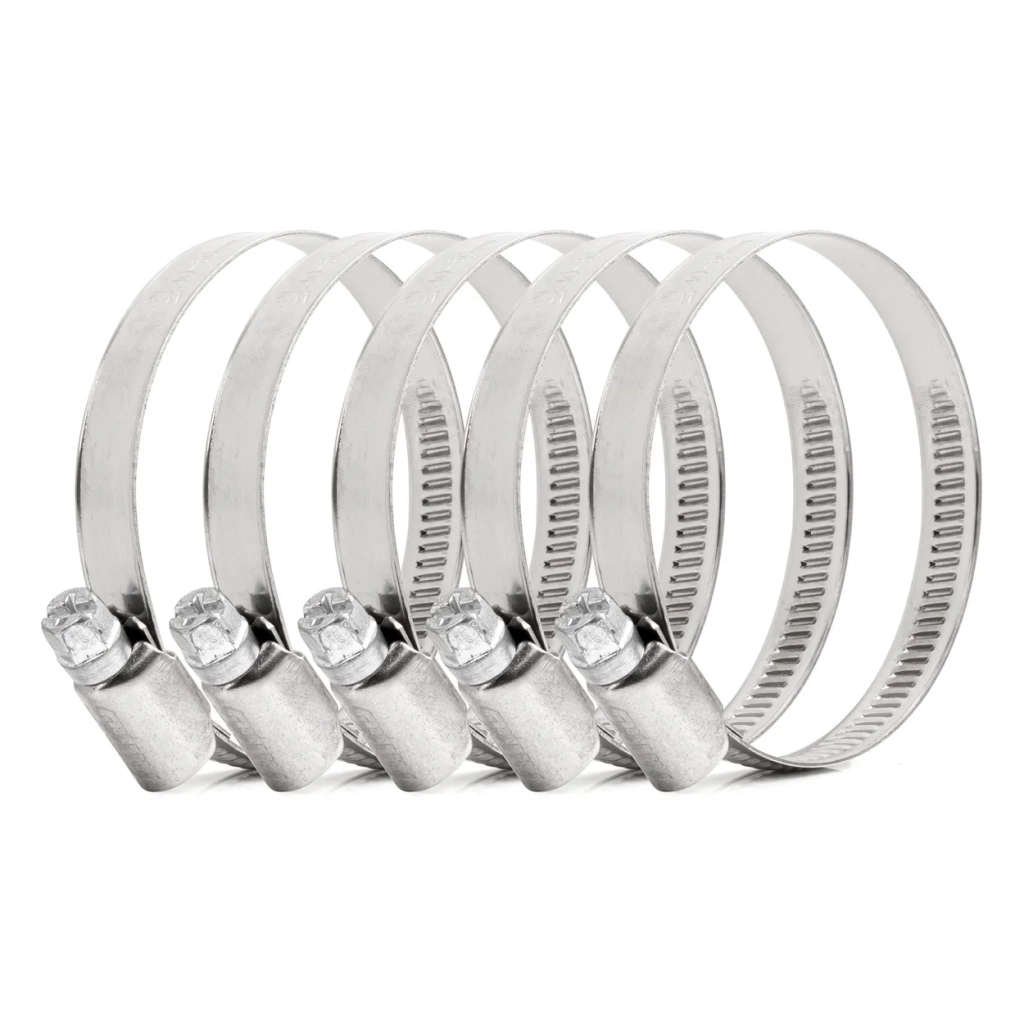 04588 Винтовой зажим 5pcs. 40-60mm/9mm W2 metal