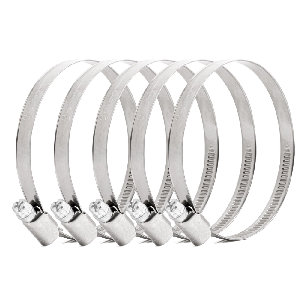 04590 Clema cu surub 5pcs. 60-80mm/9mm W2 metal
