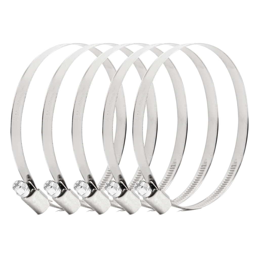 04592 Clema cu surub 5pcs. 80-100mm/9mm W2 metal