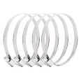 04592 Clema cu surub 5pcs. 80-100mm/9mm W2 metal