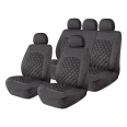 04611 Универсальный комплект чехлов для автомобильных сидений BLACK Quilting  9pcs SC11