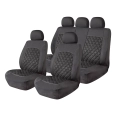 04611 Универсальный комплект чехлов для автомобильных сидений BLACK Quilting  9pcs SC11