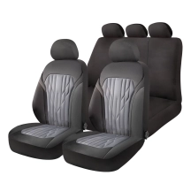 04622 Set universal de huse p-u scaune auto BLACK GRAY  9pcs SC22
