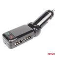 04650 Transmitator FM auto 2×USB-A 12V 24V