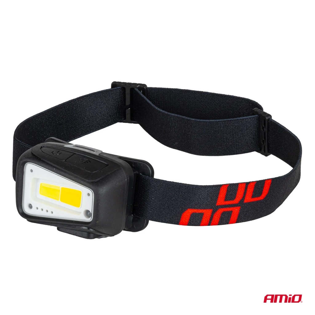 04666 Lanterna frontala multifunctional cu acumulator COB 1800 mAh