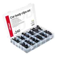 04737 Средний набор автомобильных клипс и пистонов, 240 шт.