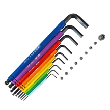 04787 Chei hexagonale Imbus cu bit set 18 buc CRV