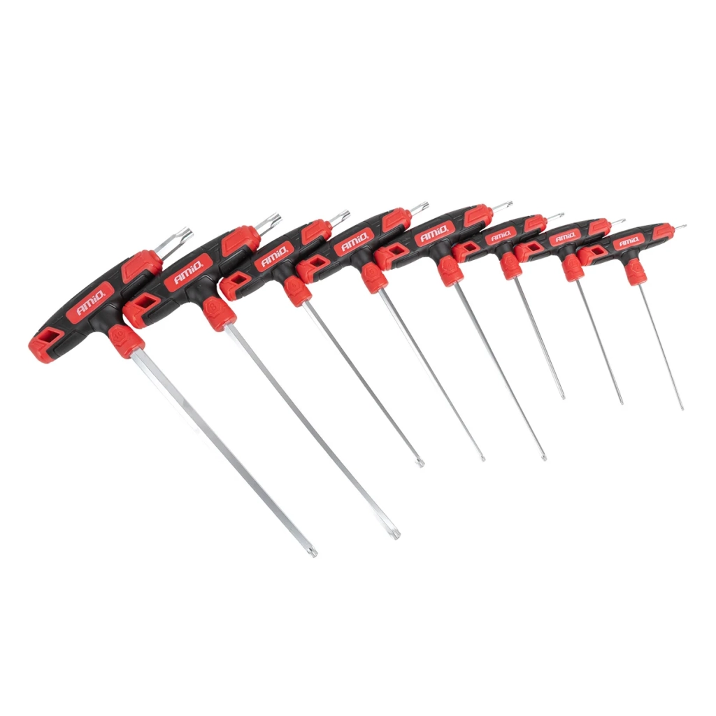 04827 Set de chei Torx cu mâner în cruce, 8 buc.