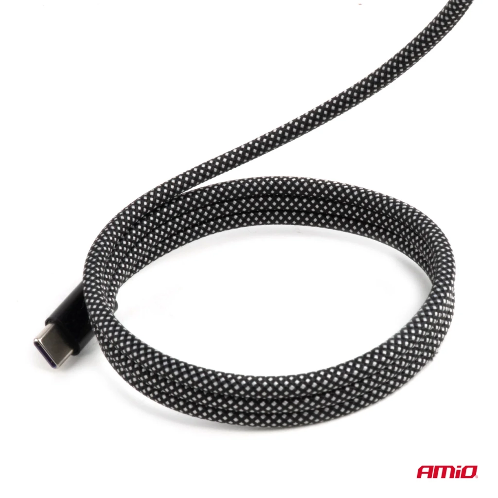 04840 Cablu USB magnetic USB-C – USB-C 60W 100cm