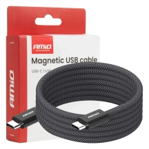 04840 Магнитный USB-кабель USB-C – USB-C 60W 100cm