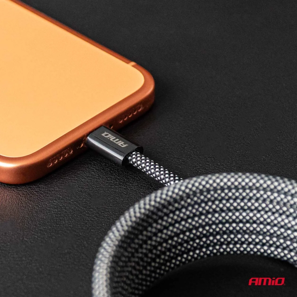 04841 Магнитный USB-кабель USB-C – USB-C 60W 200cm