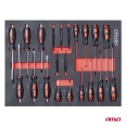 04892 Dulap de atelier cu un set de 258 scule, 840x460x870mm