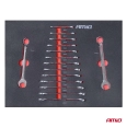 04892 Dulap de atelier cu un set de 258 scule, 840x460x870mm