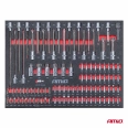 04892 Dulap de atelier cu un set de 258 scule, 840x460x870mm
