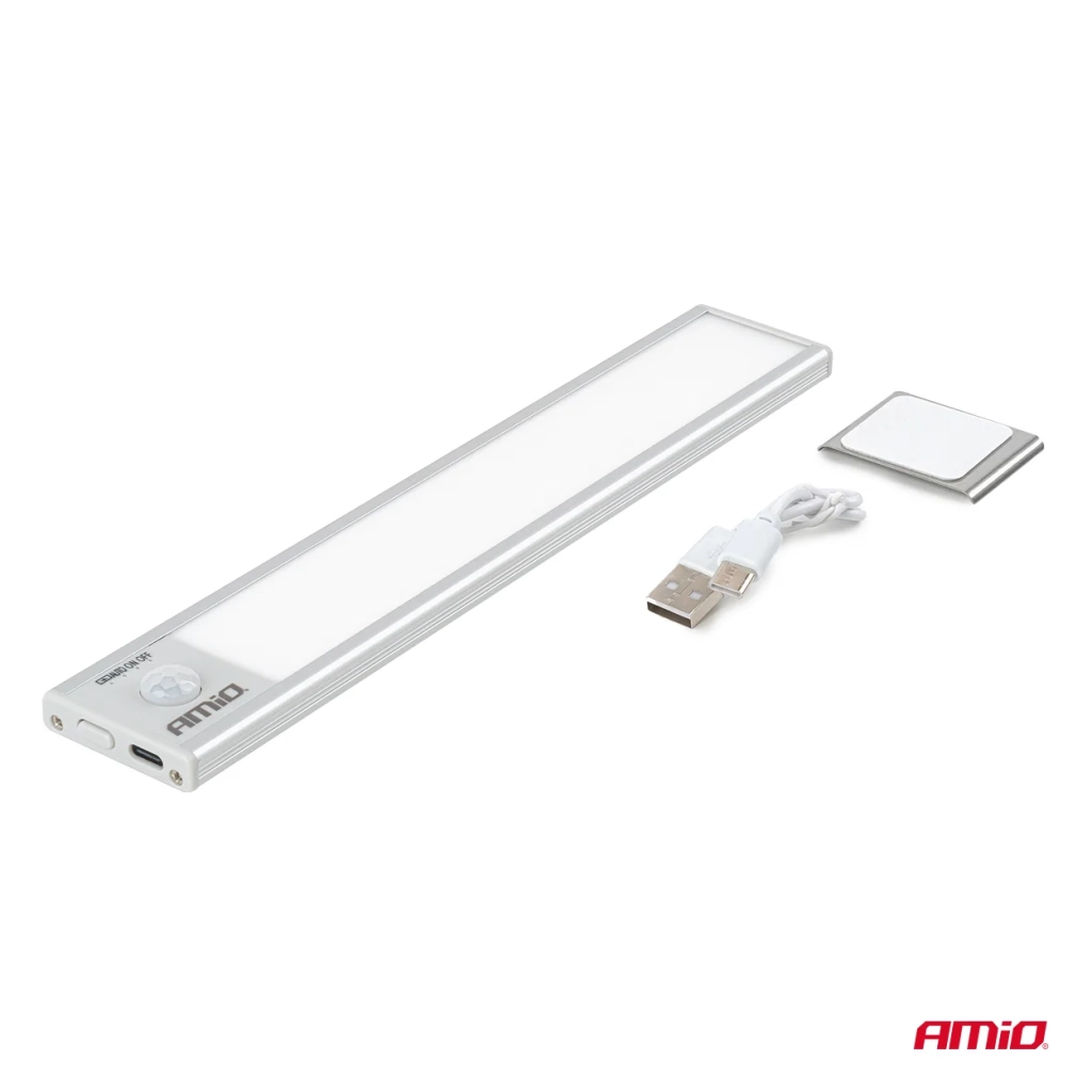 04893 Беспроводная светодиодная лампа с датчиком движения 1.2W 1000mAh USB-C 23cm