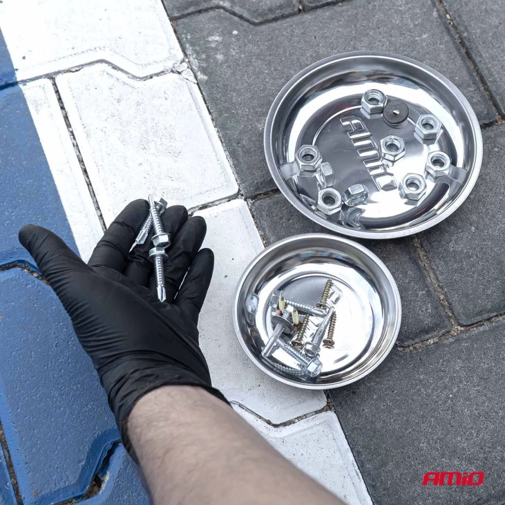 04916 Set de boluri magnetice din oțel inoxidabil 110 mm 150 mm