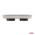04917 Bol magnetic din oțel inoxidabil 150x65x27mm