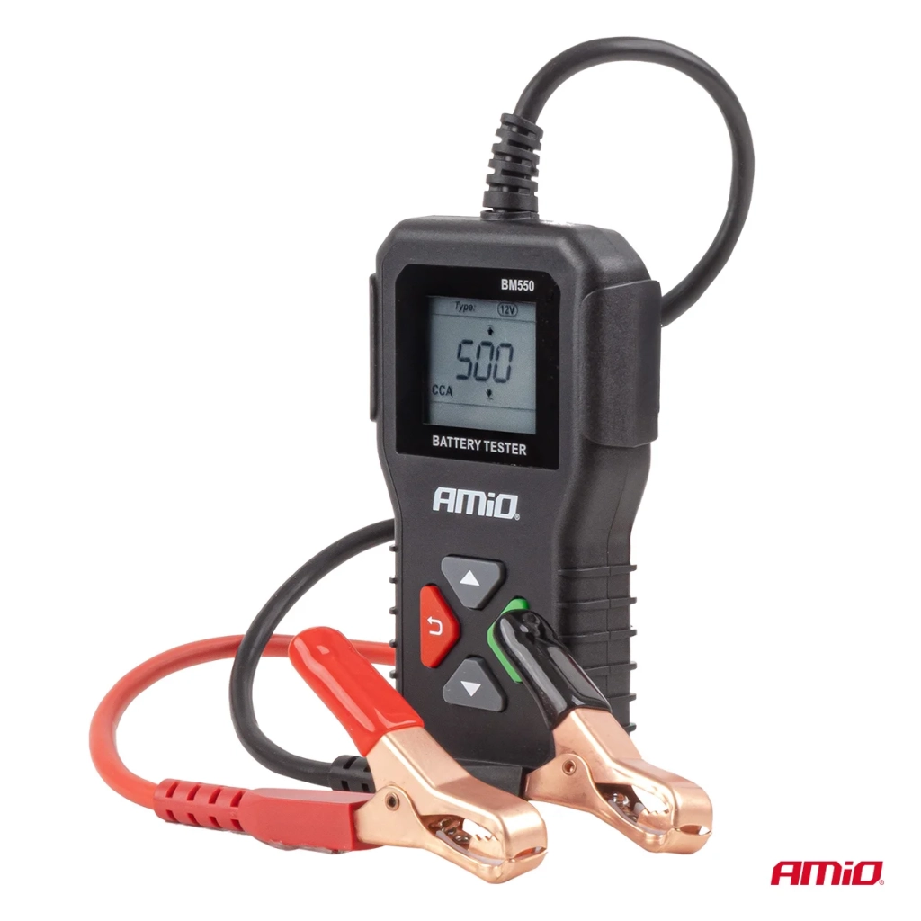 04920 Tester digital pentru baterii 2–220 Ah 6V 12V 24V