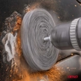 04927 Disc abraziv cu coadă din material nețesut pentru îndepărtarea ruginii 100x15x6mm