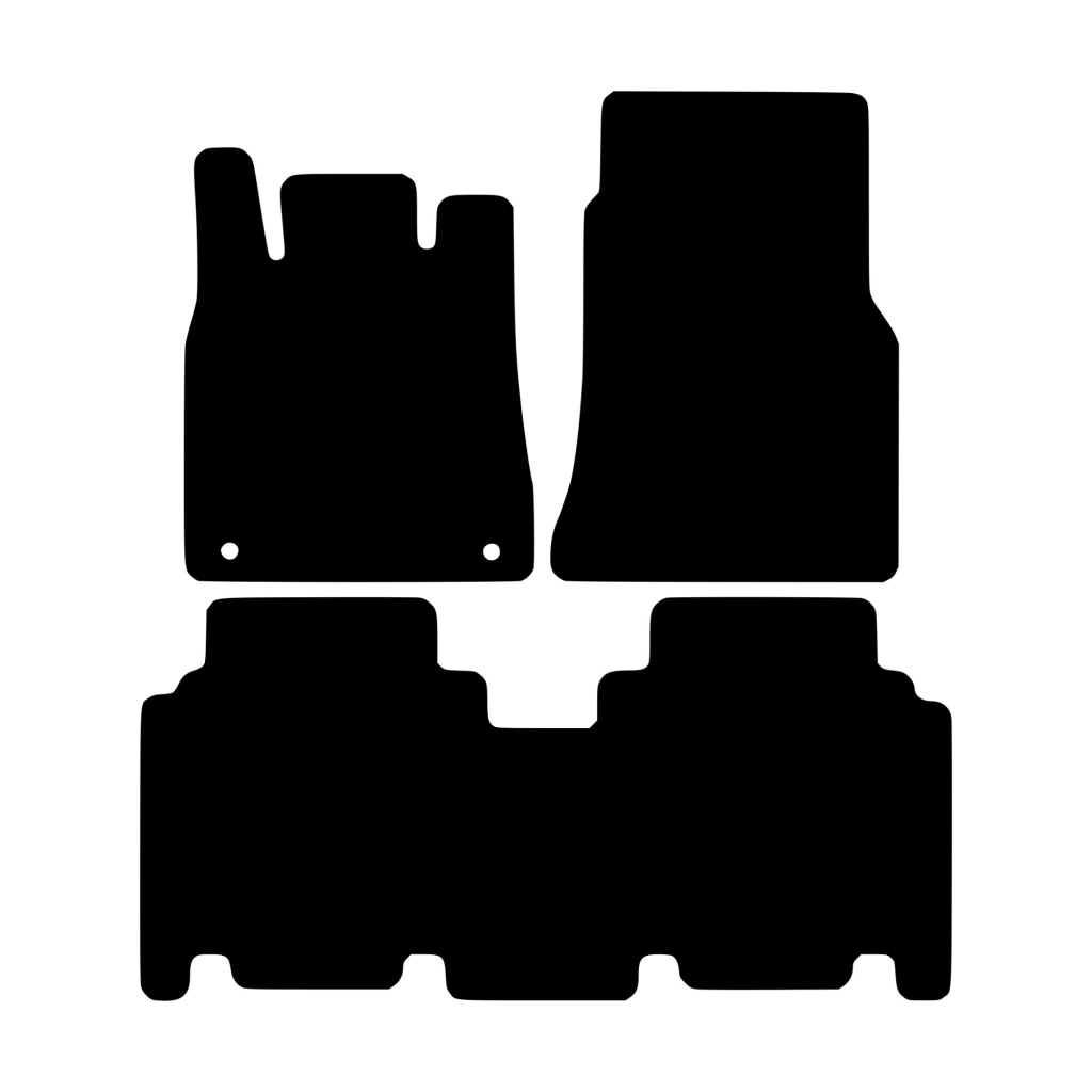 112436502 Коврики ворс. 3-шт ’’Rex graphit’’Mercedes A-Klasse(W168) A140-A190 ab 03/2001-08/2004