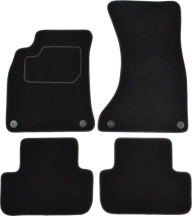 112857902 Covorase textil 4 buc’’Rex graphit’’ Audi A4 ab 11/2007/A4 Avant ab 05/2008/A4 Allroad ab