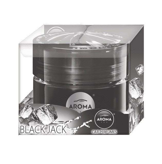 Aroma car gel( bl) (blak) 50ml./40g aromatizator auto