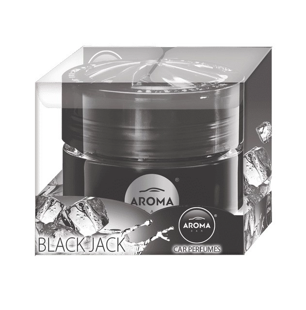 Aroma car gel( bl) (Blak) 50ml./40g aromatizator auto