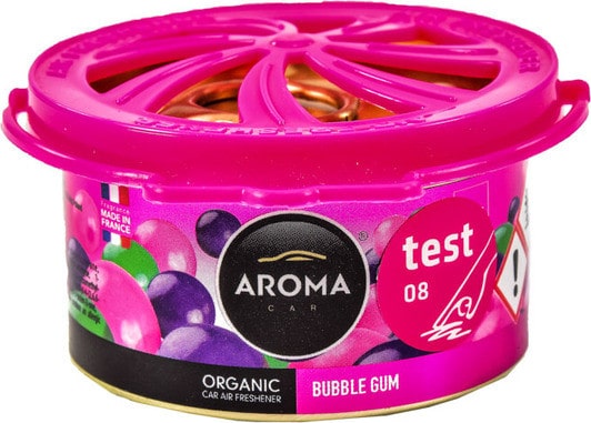Aroma organic buble gum 40g. aromatizator auto
