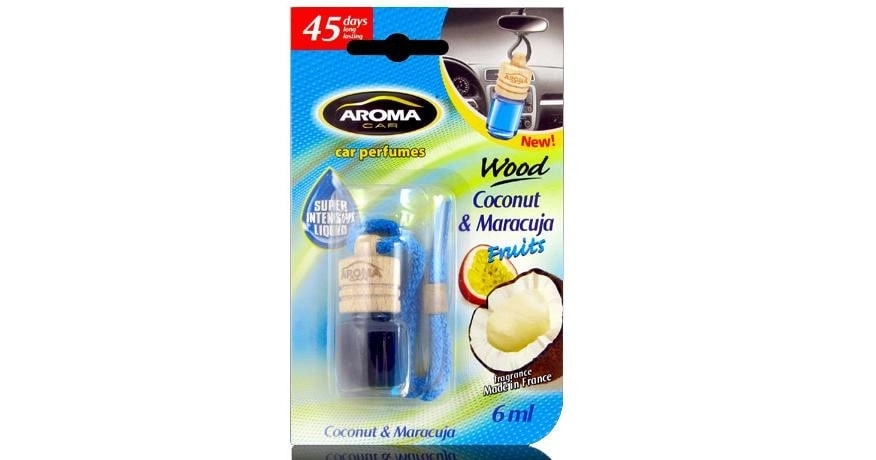 Aroma car Wood  (Coconut) 6мл ароматизатор