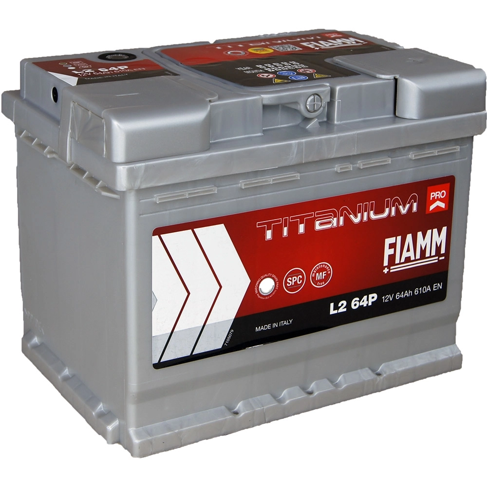 Fiamm - 7905150 Titanium Pro L2 64AH P+(610 A) (Size 242x175x190) Baterie auto