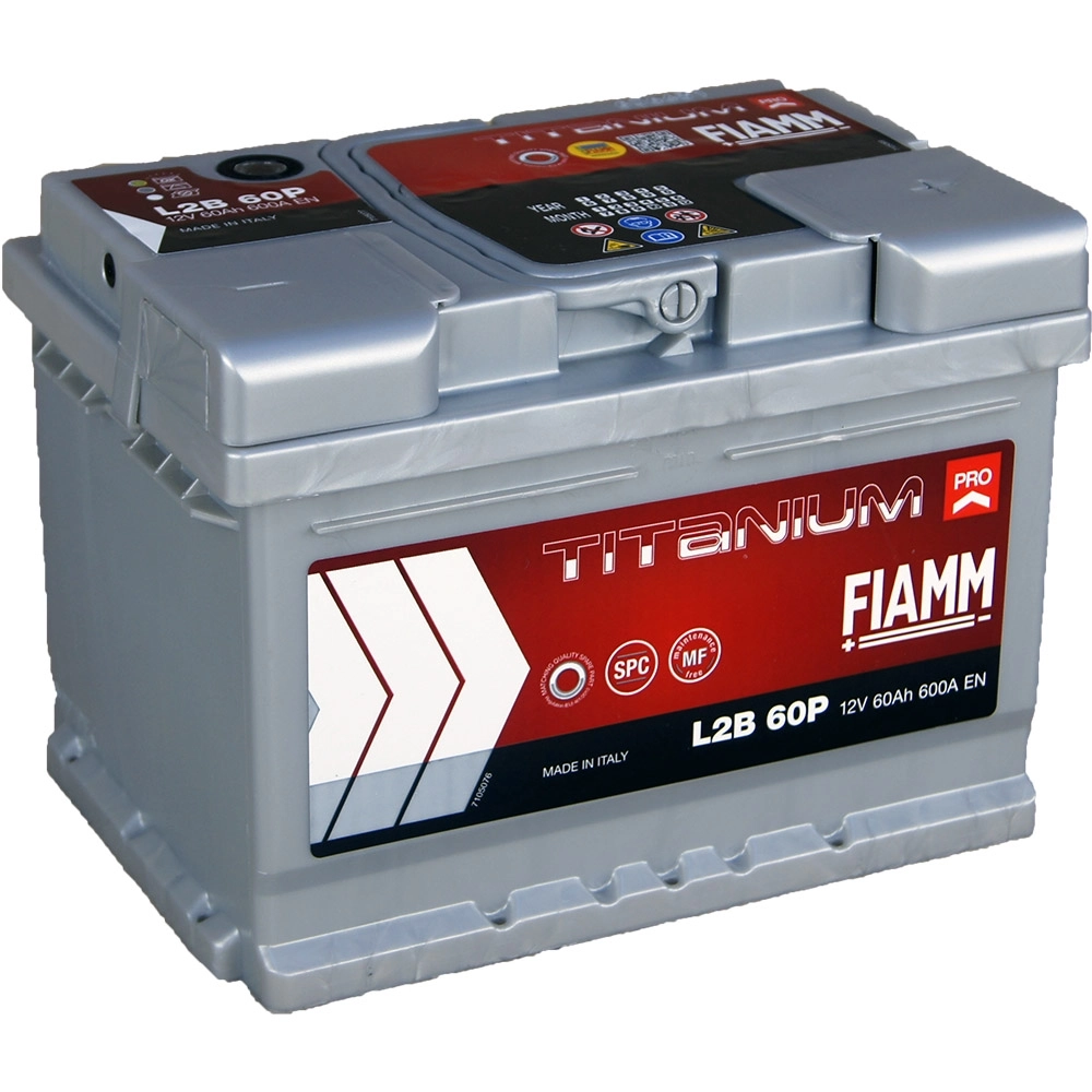 Fiamm - 7905149 Titanium Pro L2B 60AH+ P+(600 A) (Size L242xW175xH175) Автомобильный аккумулятор