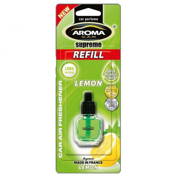 Aroma car refil supreme 7ml (lemon) aromatizator auto