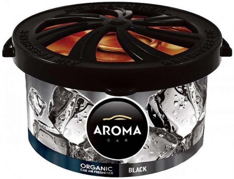 Aroma organic blak 40g.aromatizator auto