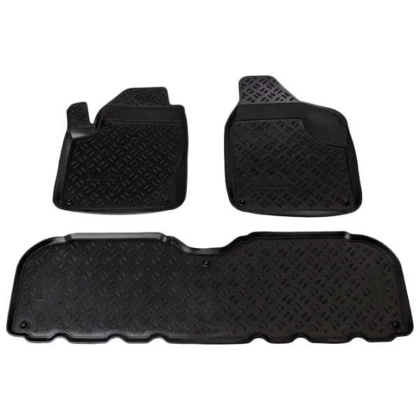 62025 VW Sharan (2000-)/(Ford Galaxy, Seat Alhambra) резиновые коврики