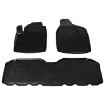 62025 VW Sharan (2000-)/(Ford Galaxy, Seat Alhambra) резиновые коврики