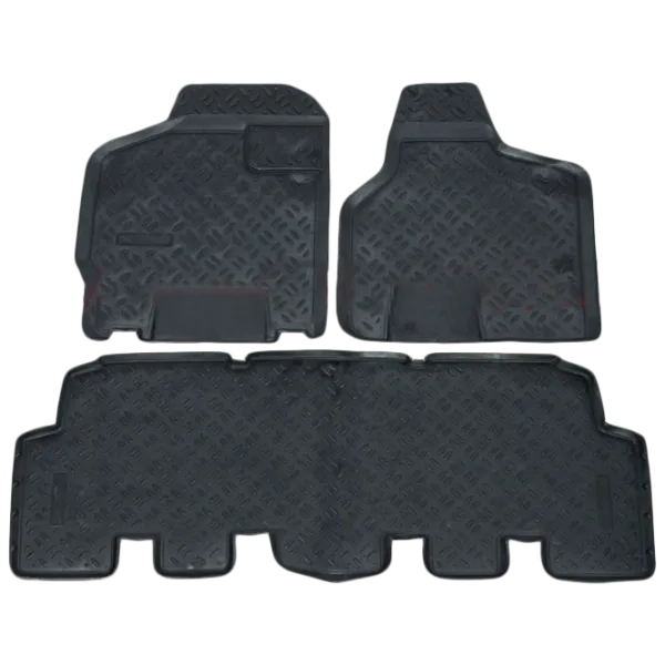 62901 Dodge Caravan (2000-2007)  (2 ряда)  acop. de podea din cauciuc