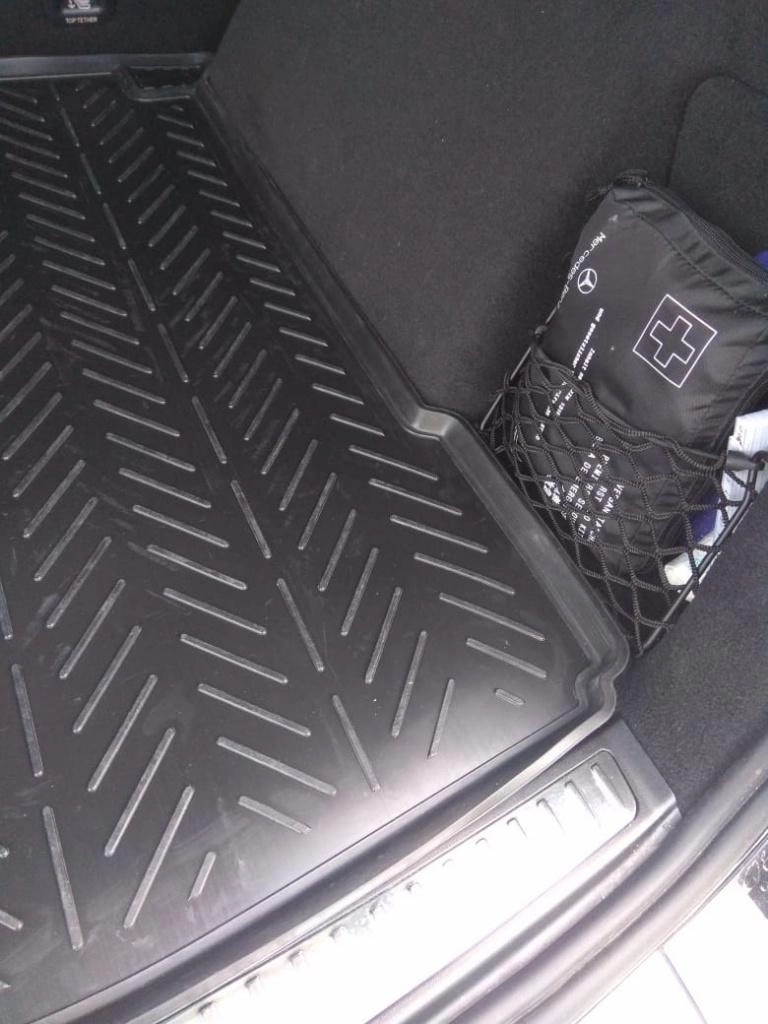 72540 Mercedes-Benz GLE (2015-) (W166) резиновые коврики в багажник