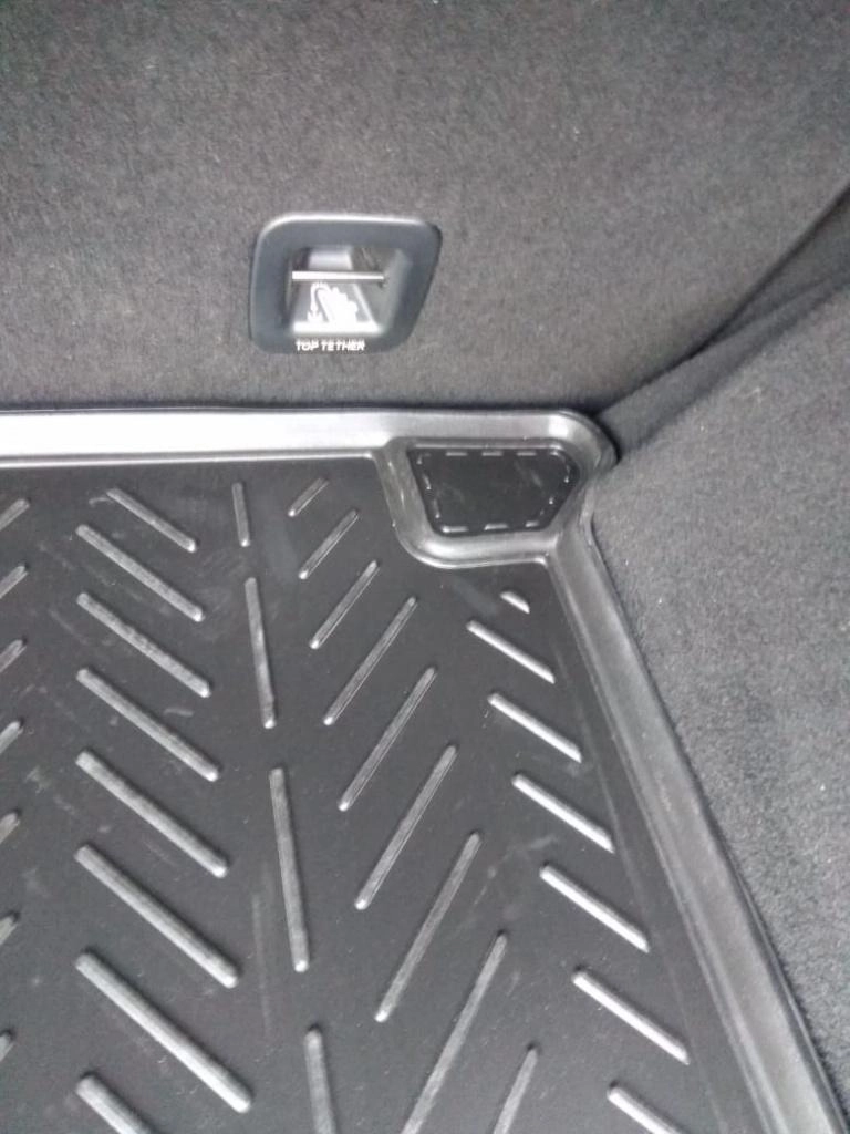 72540 Mercedes-Benz GLE (2015-) (W166) резиновые коврики в багажник