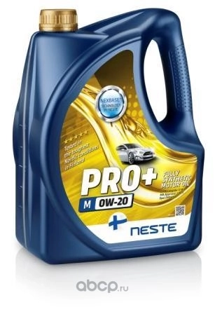 Neste Pro+ M 0W-20 4L