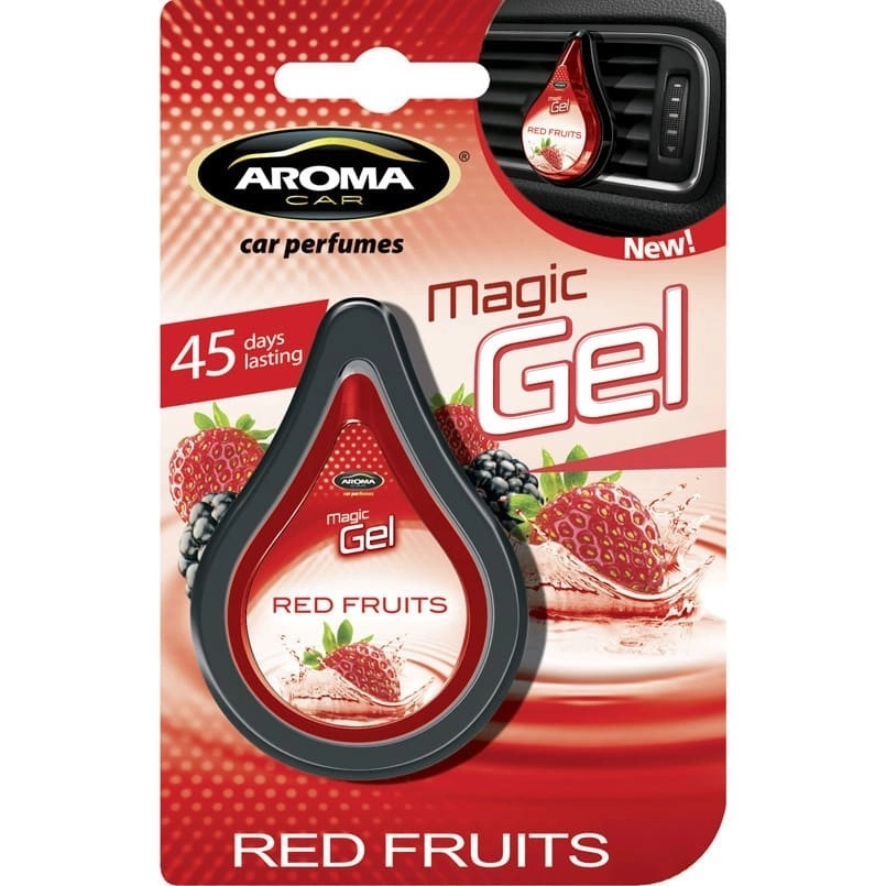 Aroma car magic gel (red fruits) 10гр aроматизатор