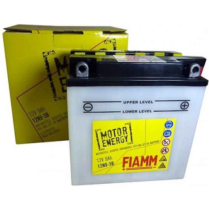 Fiamm - Moto 7904442 12N9-3B (12V/9Ah) (135x75x139 - +) Baterie p-u motocicleta