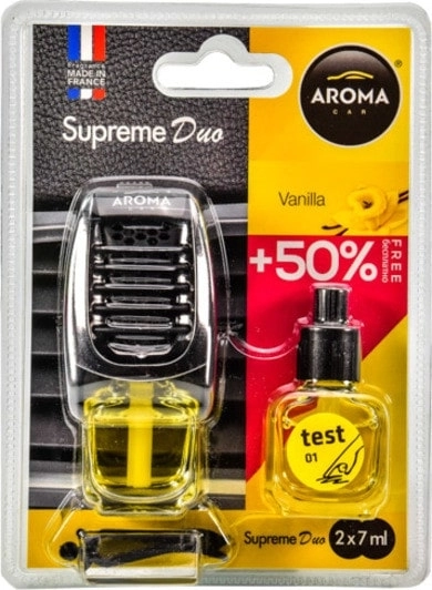 Aroma car Supreme Duo (Vanilla)2x7мл ароматизатор