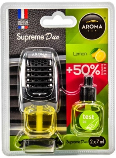 Aroma car supreme duo (lemon)2x7мл ароматизатор