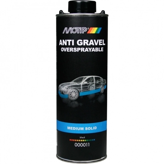 000011 Anti-Pietris pentru Pistol pe Baza de Cauciuc Spray NEGRU 1000ml