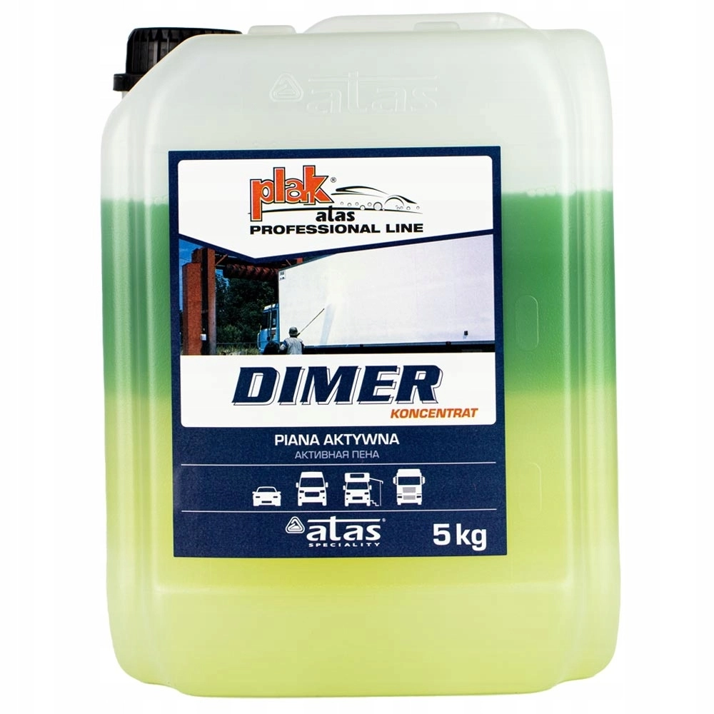Dimer 5kg. Preparat p-u spalatorie auto exterioara (Spuma activa)